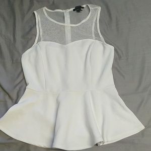 Forever 21 peplum top